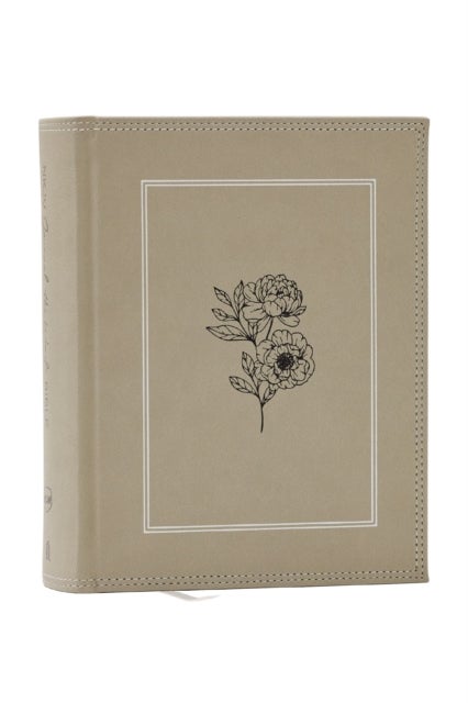 NKJV, Journal the Word Bible, Large Print: Reflect, Journal or Create Art Next to Your Favorite Verses (Stone Leathersoft over board, Red Letter)