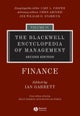 The Blackwell Encyclopedia of Management, Finance