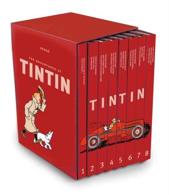 The Adventures of Tintin – Compact Editions – The Tintin Collection: 8 Book Box-Set
