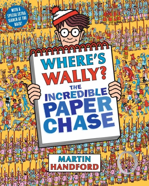 Where's Wally? The Incredible Paper Chase - From the original search-and-find series – packed with dinosaurs, castles and monsters, plus a fun board game and press-out circus for hours of imaginative play! Perfect gift for all ages