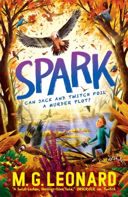 Spark - The multi-award-winning mystery adventure series about birdwatching detectives, celebrating friendship, bravery and the magic of nature; an autumn read for ages 9, 10, 11, 12