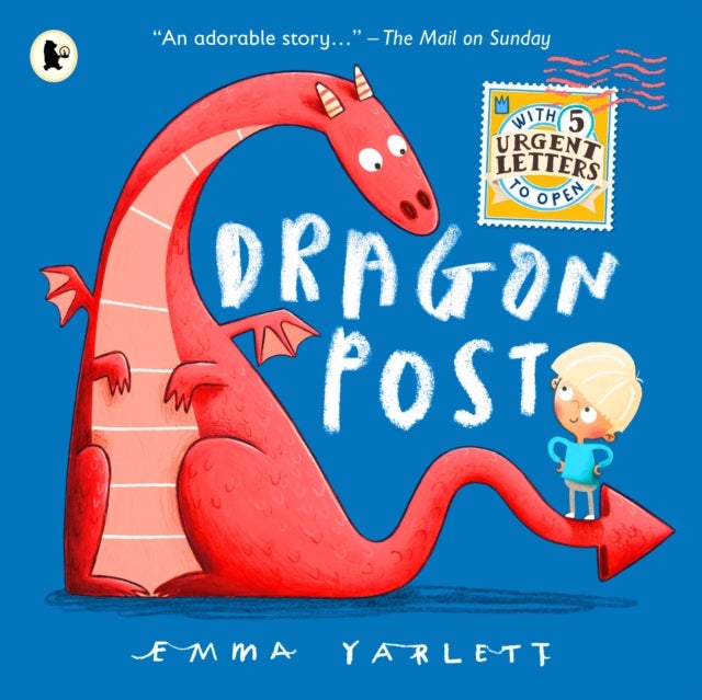 Dragon Post - The perfect enchanting gift book with fun lift-the-flap letters to open, for kids age 3, 4, 5, 6, 7