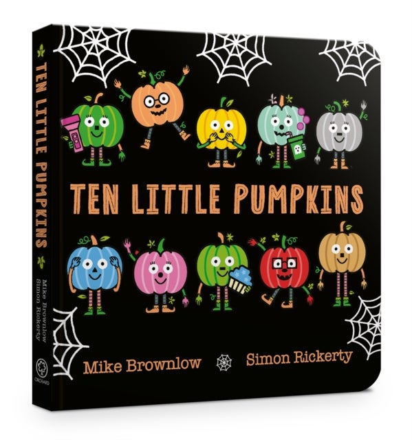 Ten Little Pumpkins Board Book - The perfect picture book for Halloween