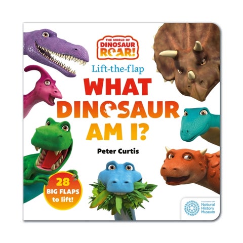 The World of Dinosaur Roar!: What Dinosaur Am I? - A Lift-the-Flap Book