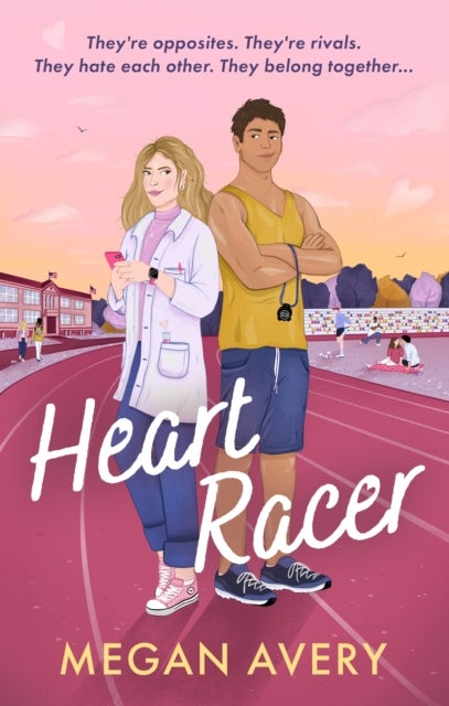 Heart Racer - STEM meets sports romance in this spicy, slow-burn, nerd/jock, academic rivals rom com