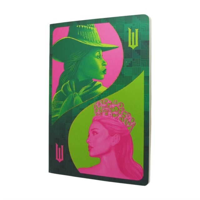 Pink Goes Good with Green (Wicked Collection) A4 Lined Cahier