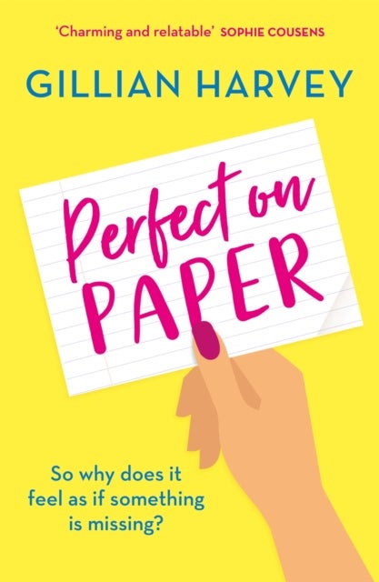 Perfect on Paper - The heartwarming and relatable read to escape with this year!