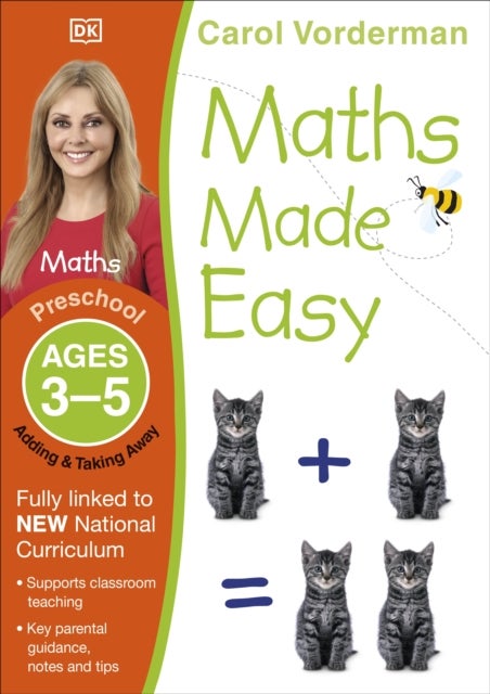 Maths Made Easy: Adding & Taking Away, Ages 3-5 (Preschool) - Supports the National Curriculum, Preschool Exercise Book