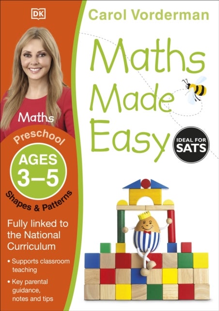 Maths Made Easy: Shapes & Patterns, Ages 3-5 (Preschool) - Supports the National Curriculum, Maths Exercise Book