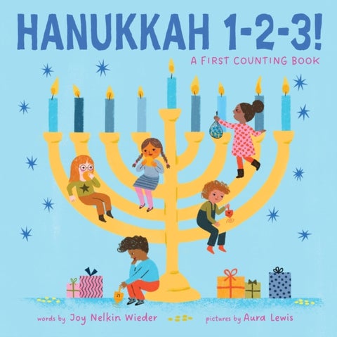Hanukkah 1-2-3!: A First Counting Book (A Jewish Holiday Concept Book) - Board Books to Celebrate the Jewish Holidays