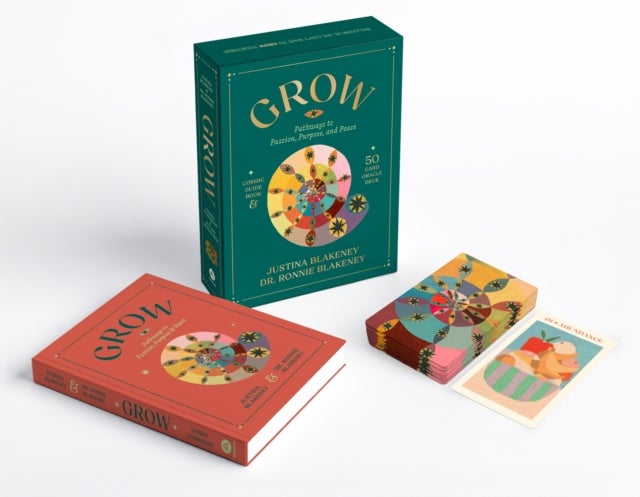 GROW - Pathways to Passion, Purpose & Peace Guidebook & Oracle Deck