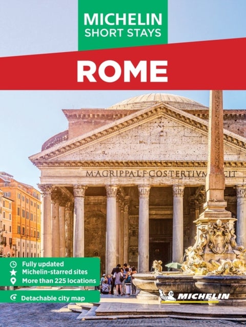 Michelin Travel Guides Short Stays: Rome - Fully Updated and Includes Detachable Map