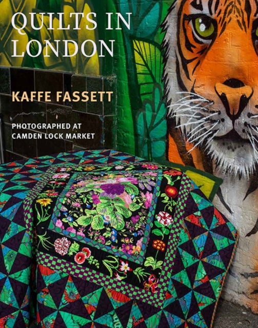 Kaffe Fassett's Quilts in London - Photographed at Camden Lock Market