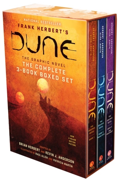 Dune: The Graphic Novel: The Complete 3-Book Boxed Set - Dune, Muad’Dib, and The Prophet