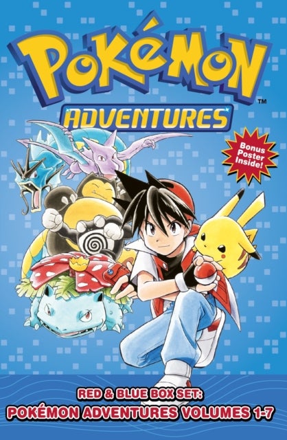 Pokemon Adventures Red & Blue Box Set (Set Includes Vols. 1-7) - Set includes Vol. 1-7