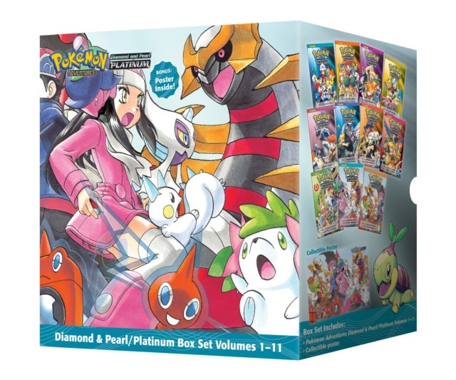 Pokemon Adventures Diamond & Pearl / Platinum Box Set - Includes Volumes 1-11