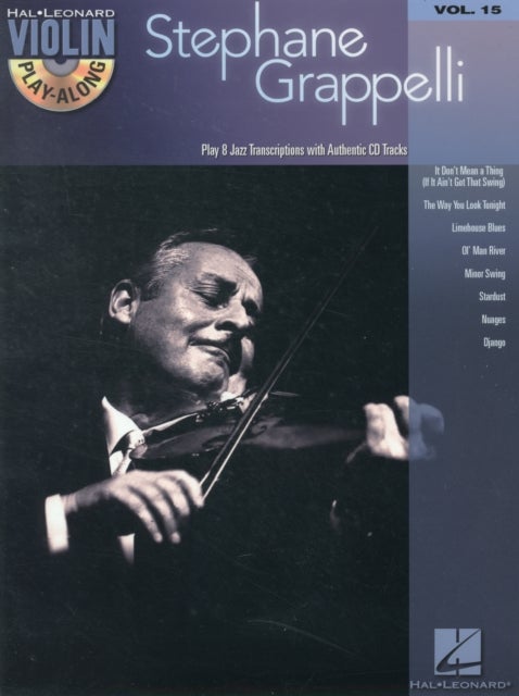 Stephane Grappelli - Violin Play-Along Volume 15
