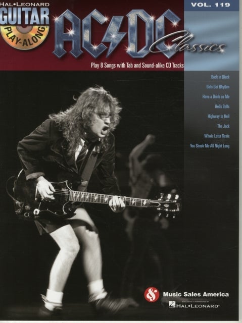AC/DC Classics - Guitar Play-Along Volume 119