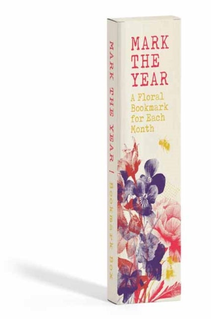 Mark the Year Bookmark Box - A Floral Bookmark for Each Month