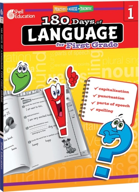 180 Days¿: Language for First Grade - Practice, Assess, Diagnose