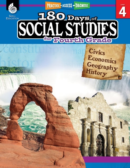 180 Days™: Social Studies for Fourth Grade - Practice, Assess, Diagnose
