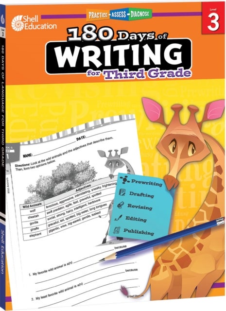 180 Days™: Writing for Third Grade - Practice, Assess, Diagnose