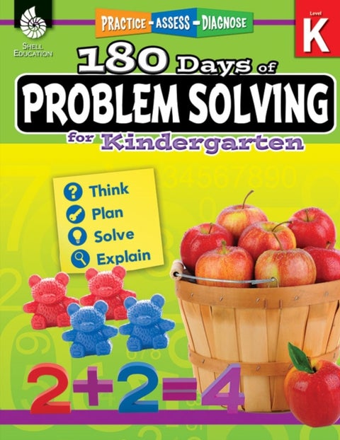180 Days™: Problem Solving for Kindergarten - Practice, Assess, Diagnose