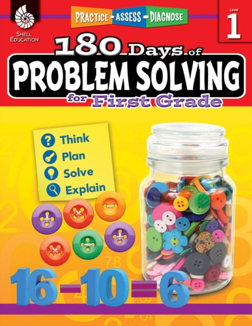 180 Days of Problem Solving for First Grade - Practice, Assess, Diagnose