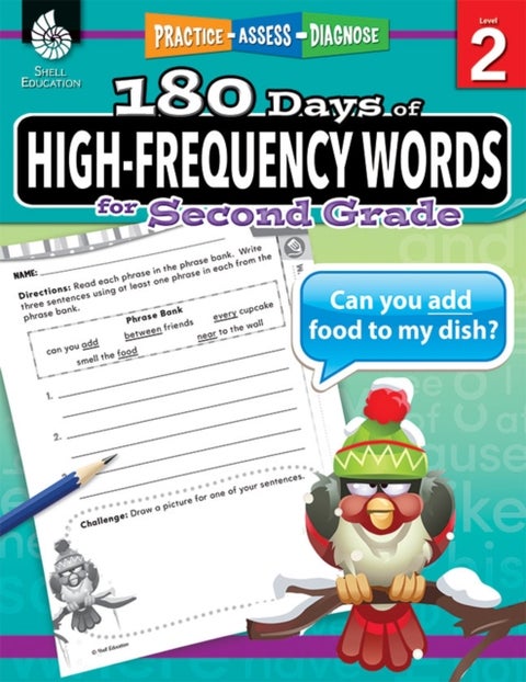 180 Days™: High-Frequency Words for Second Grade - Practice, Assess, Diagnose