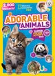 National Geographic Kids Adorable Animals Super Sticker Activity Book-Special Sales Edition