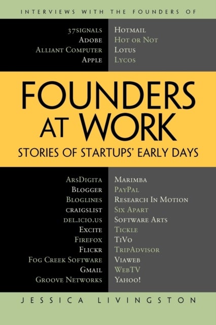 Founders at Work - Stories of Startups' Early Days