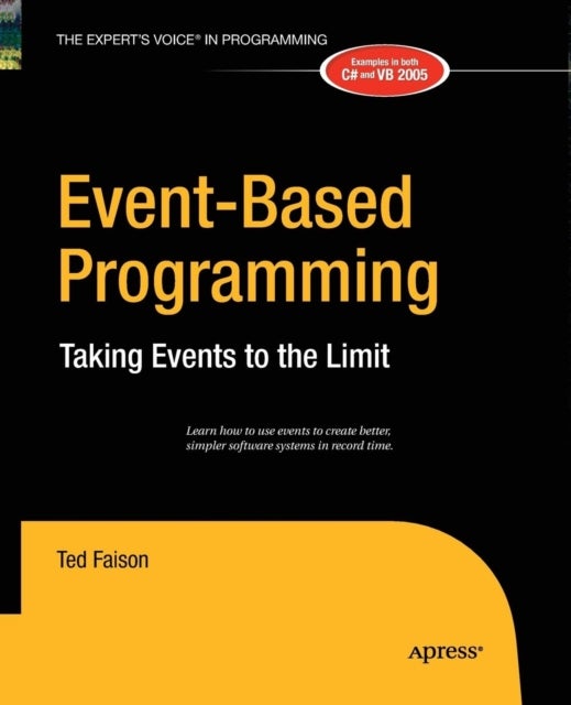 Event-Based Programming - Taking Events to the Limit