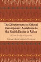 The Effectiveness of Official Development Assistance in the Health Sector in Africa