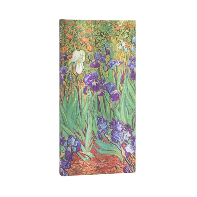 Van Gogh?s Irises Slim Lined Hardcover Journal