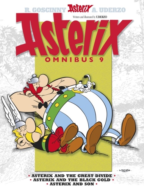 Asterix: Asterix Omnibus 9 - Asterix and The Great Divide, Asterix and The Black Gold, Asterix and Son