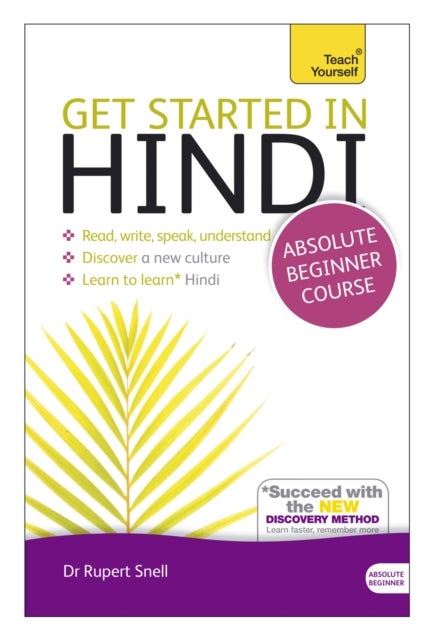 Get Started in Hindi Absolute Beginner Course - (Book and audio support)