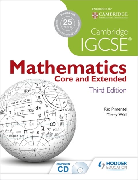 Cambridge IGCSE Mathematics Core and Extended 3ed + CD