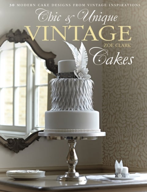 Chic & Unique Vintage Dress Cake - 30 Modern Cake Designs from Vintage Inspirations
