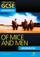 Of Mice and Men: York Notes GCSE Workbook (Grades A*-G)