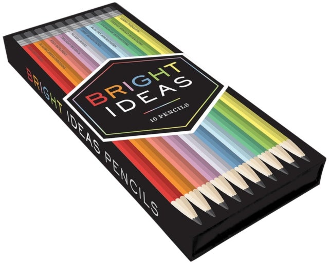 Bright Ideas Pencils - A Pencil Set with 10 Shades of Inspiration