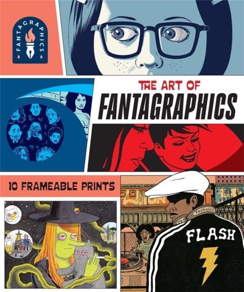 The Art of Fantagraphics Poster Book - 10 Frameable Prints