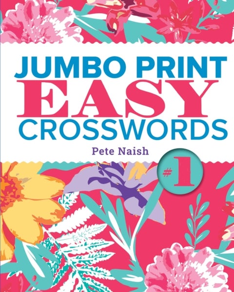 Jumbo Print Easy Crosswords #1