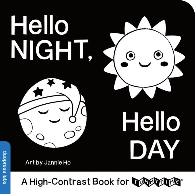 Hello Night, Hello Day - A High-Contrast Book for TummyTime