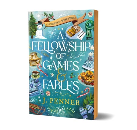 A Fellowship of Games & Fables - A Cosy Fantasy Fake Dating Romance (Adenashire Book 3)