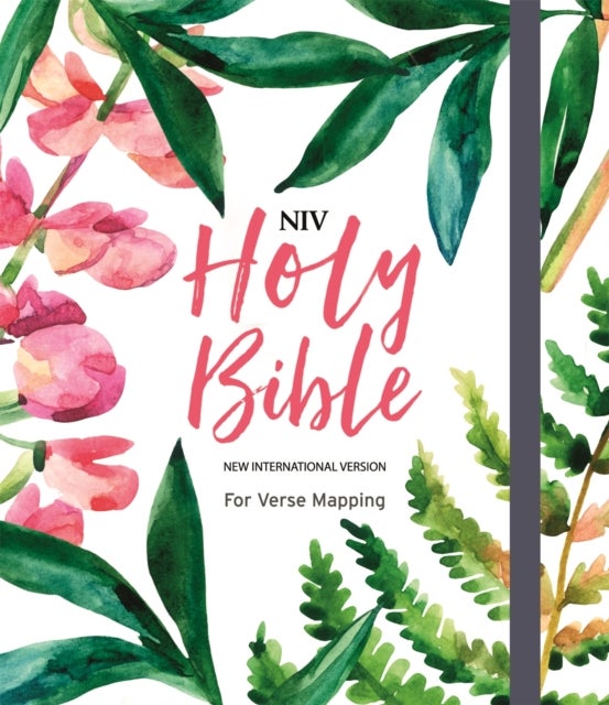 NIV Bible for Journalling and Verse-Mapping - Floral