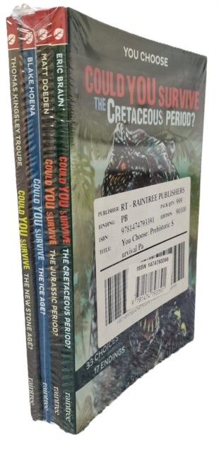 You Choose: Prehistoric Survival Pack A of 4