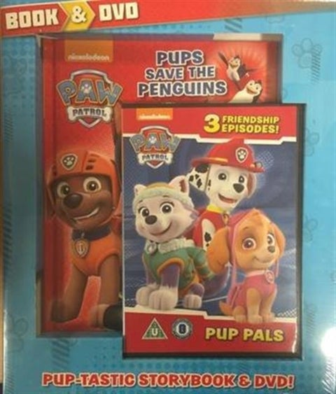 Nickelodeon PAW Patrol Book & DVD - Pup Pals Storybook & DVD