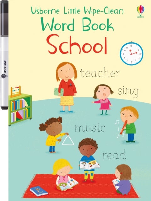 Little Wipe-Clean Word Book School