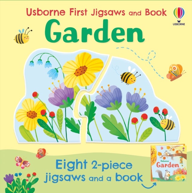Usborne First Jigsaws and Book: Garden
