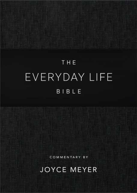 Everyday Life Bible: Black LeatherLuxe¿ - The Power of God's Word for Everyday Living